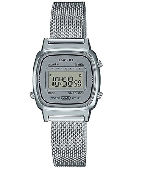 CASIO VINTAGE GENT SILVER MESH