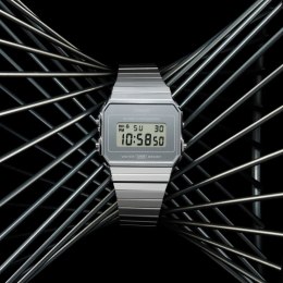 CASIO Mod. ICONIC Silver SLIM
