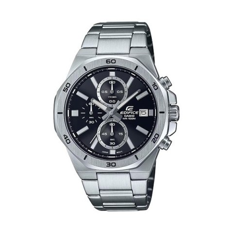 CASIO EDIFICE Mod. STANDARD CHRONOGRAPH LIGHT BLACK DIAL CASIO EDIFICE Mod. STANDARD CHRONOGRAPH LIGHT BLACK DIAL