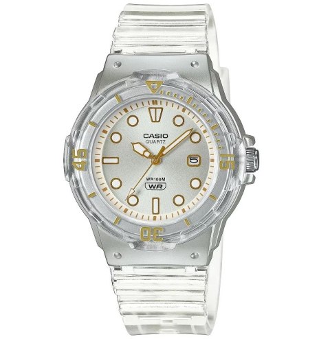 CASIO COLLECTION Mod. LADY DIVER - TRANSLUCID WHITE