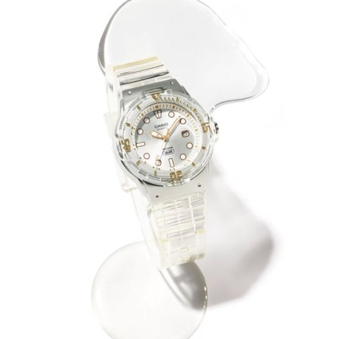 CASIO COLLECTION Mod. LADY DIVER - TRANSLUCID WHITE CASIO COLLECTION Mod. LADY DIVER - TRANSLUCID WHITE