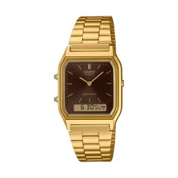 CASIO VINTAGE Mod. EDGY COLLECTION SUNRAY DIAL, GOLD- BLACK