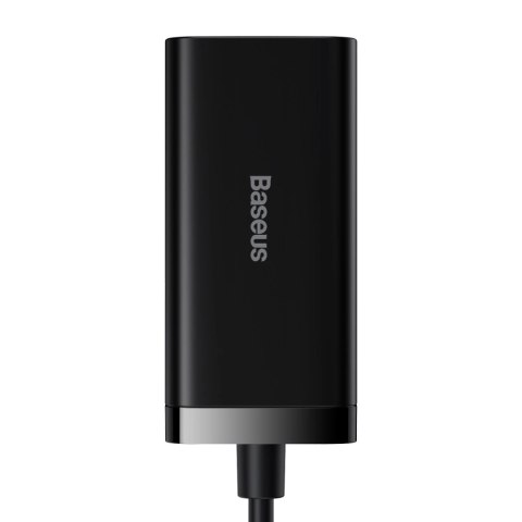 Baseus GaN3 Pro szybka uniwersalna ładowarka sieciowa GaN 2 x USB Typ C / 2x USB 100W PD3.0, QC4.0+, AFC czarny (CCGP000101) Baseus GaN3 Pro szybka uniwersalna ładowarka sieciowa GaN 2 x USB Typ C / 2x USB 100W PD3.0, QC4.0+, AFC czarny (CCGP000101)