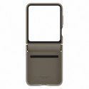 Etui z ekoskóry do Samsung Galaxy Z Flip 5 - brązowe