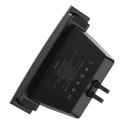 HUB USB Baseus T-Space Series do Tesla Model 3 / Y z wbudowanym kablem 45W USB C - czarny HUB USB Baseus T-Space Series do Tesla Model 3 / Y z wbudowanym kablem 45W USB C - czarny