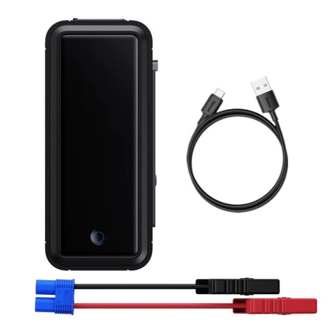Jump starter z superkondensatorem Baseus Super Energy Mega Series BS-CH007 3000A 12V USB-C / EC8 / DC - szary Jump starter z superkondensatorem Baseus Super Energy Mega Series BS-CH007 3000A 12V USB-C / EC8 / DC - szary