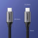 Kabel Ugreen US161 50751 USB-C 3.1 / USB-C 3.1 1.5m - szary