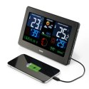 Stacja pogody Hama Premium z USB - czarna