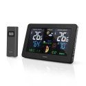 Stacja pogody Hama Premium z USB - czarna