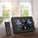 Stacja pogody Hama Premium z USB - czarna