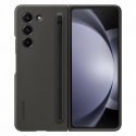 Zestaw etui silikonowe do Samsung Galaxy Z Fold 5 Slim Case + ładowarka sieciowa USB C 25W - czarny
