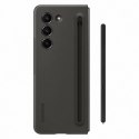 Zestaw etui silikonowe do Samsung Galaxy Z Fold 5 Slim Case + ładowarka sieciowa USB C 25W - czarny