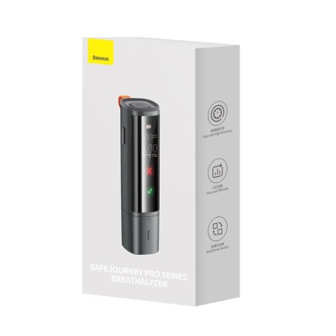 Baseus SafeJourney Pro Series alkomat 470mAh szary Baseus SafeJourney Pro Series alkomat 470mAh szary