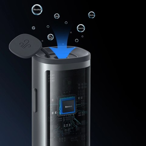 Baseus SafeJourney Pro Series alkomat 470mAh szary Baseus SafeJourney Pro Series alkomat 470mAh szary