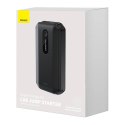 Baseus powerbank Power Starter Jump Starter urządzenie rozruchowe booster 10000mAh 12V (1000A / 500A) + kable krokodylki czarny 