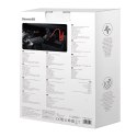 Baseus powerbank Power Starter Jump Starter urządzenie rozruchowe booster 10000mAh 12V (1000A / 500A) + kable krokodylki czarny 