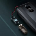 Baseus powerbank Power Starter Jump Starter urządzenie rozruchowe booster 10000mAh 12V (1000A / 500A) + kable krokodylki czarny 