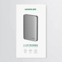 Kieszeń Ugreen CM300 70498 na dysk twardy 2,5'' SATA 3.0 6Gbps - szary + kabel USB-C - USB-A 0.5m
