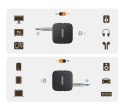 Nadajnik / odbiornik Ugreen CM667 35223 audio Bluetooth 5.2 - czarny