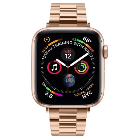 Pasek Spigen Modern Fit Band na Apple Watch 4/5/6/7/8/SE (38/40/41 mm) - różowo-złoty Pasek Spigen Modern Fit Band na Apple Watch 4/5/6/7/8/SE (38/40/41 mm) - różowo-złoty