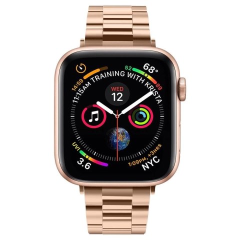 Pasek Spigen Modern Fit Band na Apple Watch 4/5/6/7/8/SE (38/40/41 mm) - różowo-złoty Pasek Spigen Modern Fit Band na Apple Watch 4/5/6/7/8/SE (38/40/41 mm) - różowo-złoty