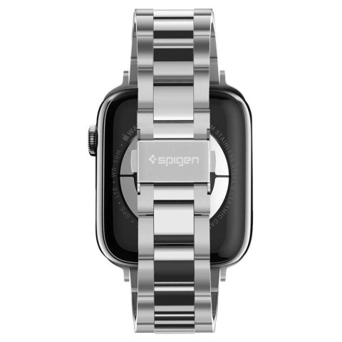 Pasek Spigen Modern Fit Band na Apple Watch 4/5/6/7/8/SE (38/40/41 mm) - srebrny Pasek Spigen Modern Fit Band na Apple Watch 4/5/6/7/8/SE (38/40/41 mm) - srebrny