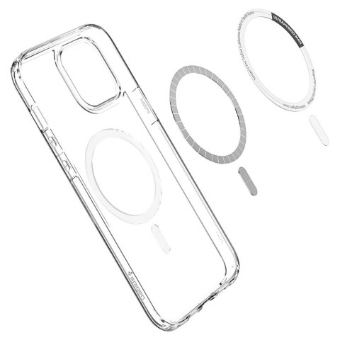 Etui Spigen Ultra Hybrid Mag MagSafe na iPhone 12 / iPhone 12 Pro - białe Etui Spigen Ultra Hybrid Mag MagSafe na iPhone 12 / iPhone 12 Pro - białe