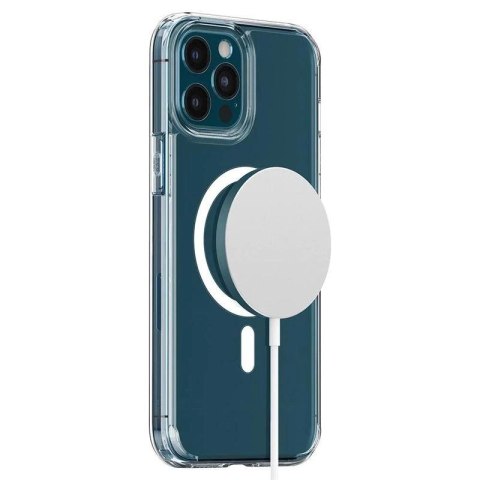Etui Spigen Ultra Hybrid Mag MagSafe na iPhone 12 / iPhone 12 Pro - białe Etui Spigen Ultra Hybrid Mag MagSafe na iPhone 12 / iPhone 12 Pro - białe