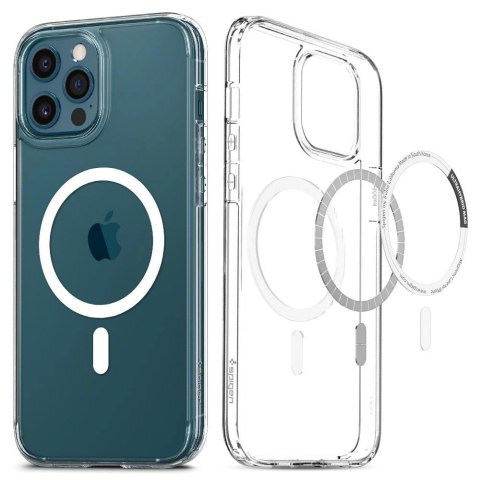 Etui Spigen Ultra Hybrid Mag MagSafe na iPhone 12 / iPhone 12 Pro - białe Etui Spigen Ultra Hybrid Mag MagSafe na iPhone 12 / iPhone 12 Pro - białe