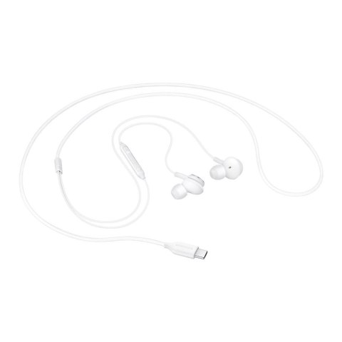 Samsung AKG przewodowe słuchawki dokanałowe USB-C biały (EO-IC100BWEGEU) Samsung AKG przewodowe słuchawki dokanałowe USB-C biały (EO-IC100BWEGEU)