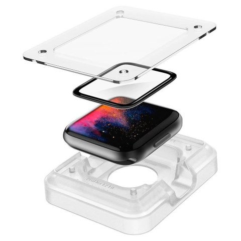 Szkło hybrydowe Spigen ProFlex EZ Fit na Apple Watch 4/5/6/SE (44mm) Szkło hybrydowe Spigen ProFlex EZ Fit na Apple Watch 4/5/6/SE (44mm)