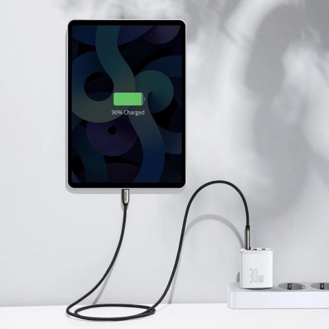 Baseus Compact szybka ładowarka sieciowa 2x USB / USB Typ C 30W 3A Power Delivery Quick Charge biały (CCXJ-E02) Baseus Compact szybka ładowarka sieciowa 2x USB / USB Typ C 30W 3A Power Delivery Quick Charge biały (CCXJ-E02)