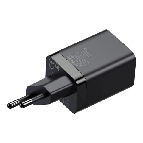 Baseus Super Si Pro szybka ładowarka USB / USB Typ C 30W Power Delivery Quick Charge czarny (CCSUPP-E01) Baseus Super Si Pro szybka ładowarka USB / USB Typ C 30W Power Delivery Quick Charge czarny (CCSUPP-E01)