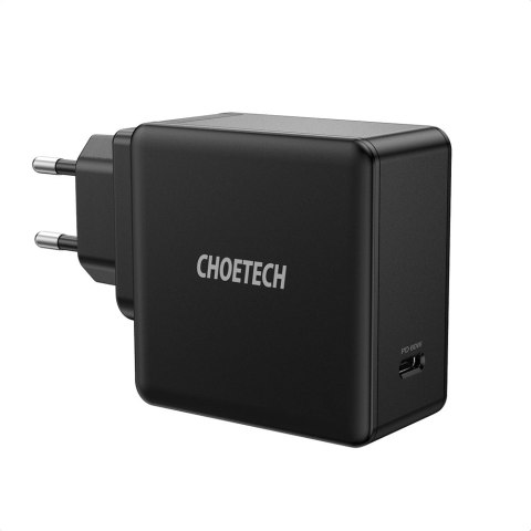 Choetech szybka ładowarka sieciowa USB Typ C PD 60W 3A czarny (Q4004-EU) Choetech szybka ładowarka sieciowa USB Typ C PD 60W 3A czarny (Q4004-EU)