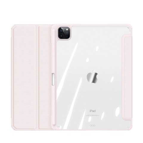 Dux Ducis Toby pancerne etui z klapką Smart Case do iPad Air 2020 / 2022 z uchwytem na Apple Pencil różowy Dux Ducis Toby pancerne etui z klapką Smart Case do iPad Air 2020 / 2022 z uchwytem na Apple Pencil różowy