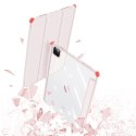 Dux Ducis Toby pancerne etui z klapką Smart Case do iPad Air 2020 / 2022 z uchwytem na Apple Pencil różowy