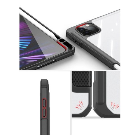 Dux Ducis Toby pancerne etui z klapką Smart Case do iPad Air 2020 / 2022 z uchwytem na Apple Pencil różowy Dux Ducis Toby pancerne etui z klapką Smart Case do iPad Air 2020 / 2022 z uchwytem na Apple Pencil różowy