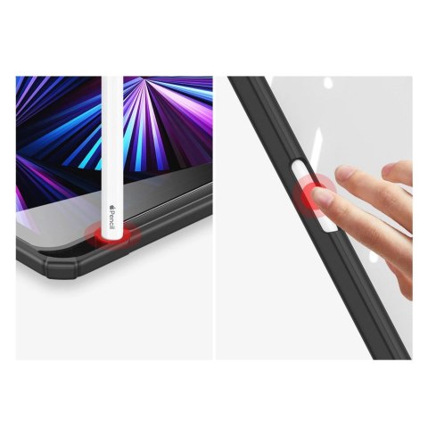 Dux Ducis Toby pancerne etui z klapką Smart Case do iPad Air 2020 / 2022 z uchwytem na Apple Pencil różowy Dux Ducis Toby pancerne etui z klapką Smart Case do iPad Air 2020 / 2022 z uchwytem na Apple Pencil różowy
