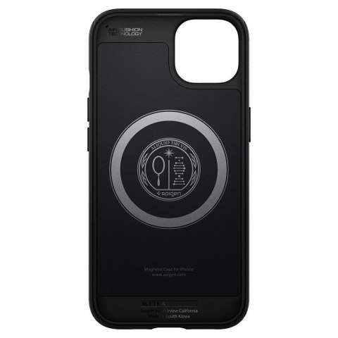 Etui Spigen Mag Armor z MagSafe na iPhone 13 - czarny mat Etui Spigen Mag Armor z MagSafe na iPhone 13 - czarny mat