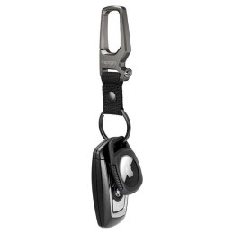 Etui Spigen Rugged Armor na Apple AirTag - czarny mat