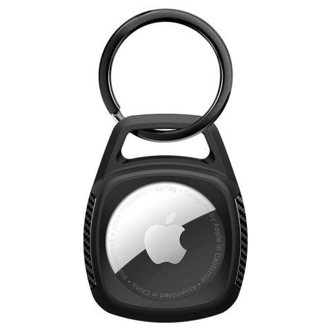 Etui Spigen Rugged Armor na Apple AirTag - czarny mat Etui Spigen Rugged Armor na Apple AirTag - czarny mat
