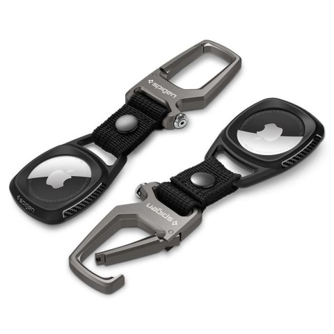Etui Spigen Rugged Armor na Apple AirTag - czarny mat Etui Spigen Rugged Armor na Apple AirTag - czarny mat