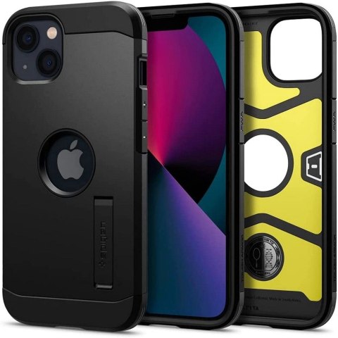 Etui Spigen Tough Armor na iPhone 13 - czarne Etui Spigen Tough Armor na iPhone 13 - czarne