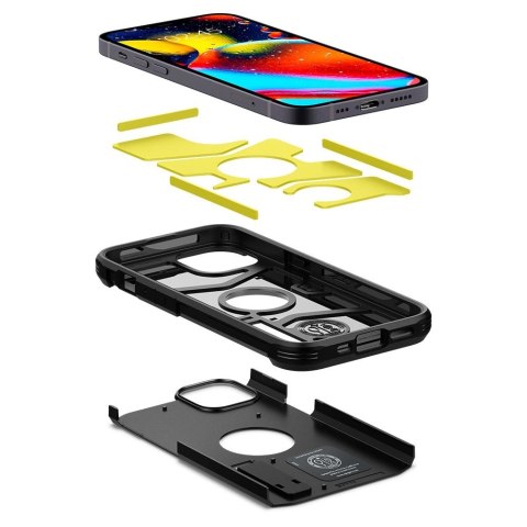 Etui Spigen Tough Armor na iPhone 13 - czarne Etui Spigen Tough Armor na iPhone 13 - czarne