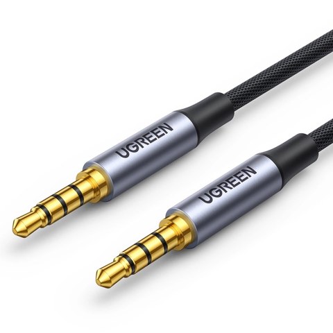 Kabel Ugreen AV183 20785 mini jack 3.5mm / mini jack 3.5mm 3m - szary Kabel Ugreen AV183 20785 mini jack 3.5mm / mini jack 3.5mm 3m - szary