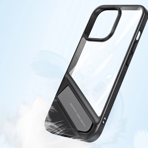 Ugreen Fusion Kickstand Case sztywne etui z żelową ramką i podstawką do iPhone 13 czarny (90152) Ugreen Fusion Kickstand Case sztywne etui z żelową ramką i podstawką do iPhone 13 czarny (90152)