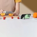 Ugreen Fusion Kickstand Case sztywne etui z żelową ramką i podstawką do iPhone 13 czarny (90152)