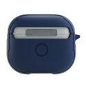 Etui UNIQ Valencia na AirPods 3 - niebieskie
