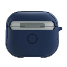 Etui UNIQ Valencia na AirPods 3 - niebieskie