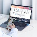 Kabel Ugreen US171 Lightning - USB-C PD 20W 3A 480Mb/s 1,5m - biały